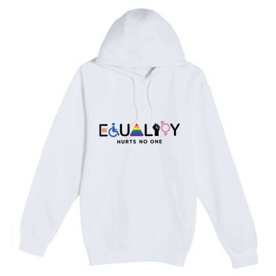 Equality Hurts No One Equal Rights Lgbtq Premium Pullover Hoodie