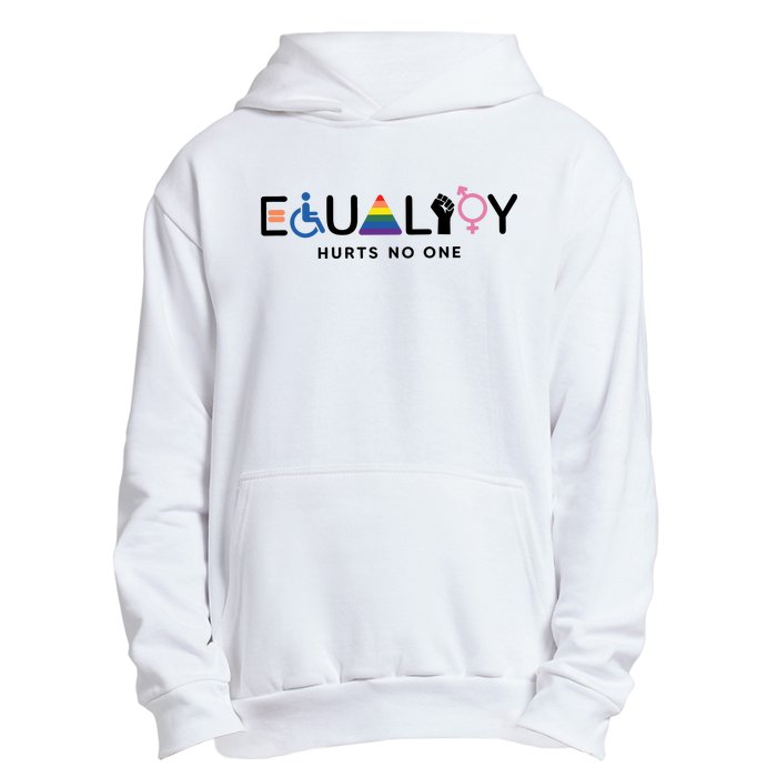 Equality Hurts No One Equal Rights Lgbtq Urban Pullover Hoodie