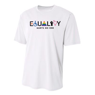 Equality Hurts No One Equal Rights Lgbtq Performance Sprint T-Shirt