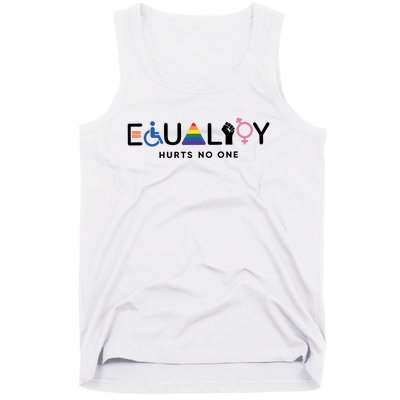 Equality Hurts No One Equal Rights Lgbtq Tank Top