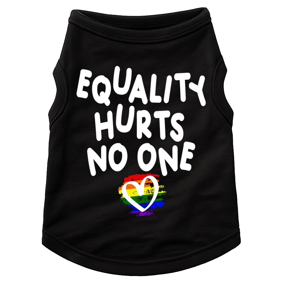 Equality Hurts No One Doggie Tank