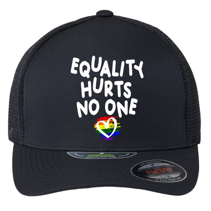 Equality Hurts No One Flexfit Unipanel Trucker Cap