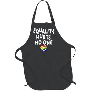 Equality Hurts No One Full-Length Apron With Pockets