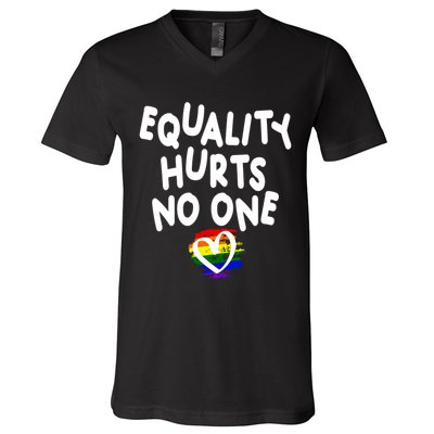 Equality Hurts No One V-Neck T-Shirt