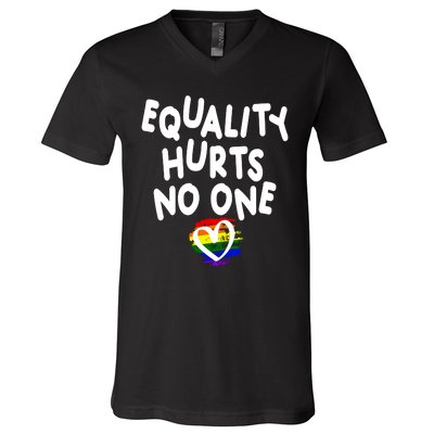 Equality Hurts No One V-Neck T-Shirt