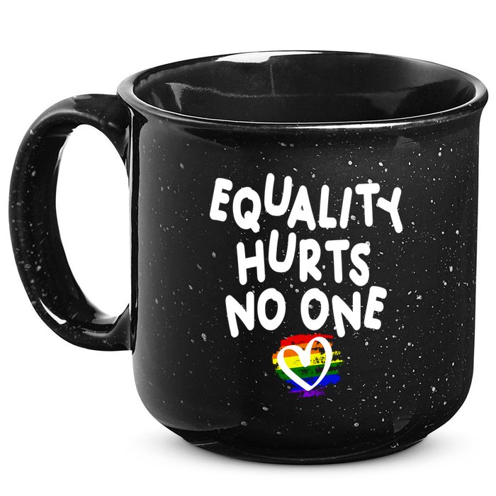 Equality Hurts No One 15oz Campfire Ceramic Mug