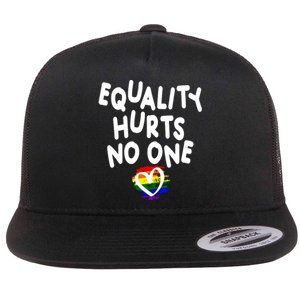 Equality Hurts No One Flat Bill Trucker Hat