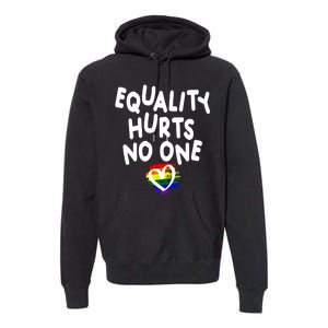 Equality Hurts No One Premium Hoodie