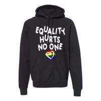 Equality Hurts No One Premium Hoodie