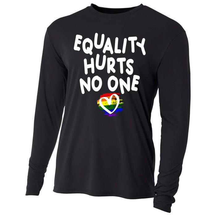 Equality Hurts No One Cooling Performance Long Sleeve Crew