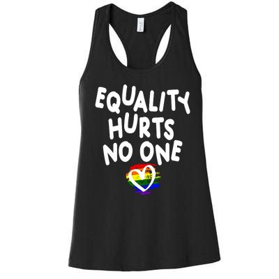 Equality Hurts No One Women's Racerback Tank