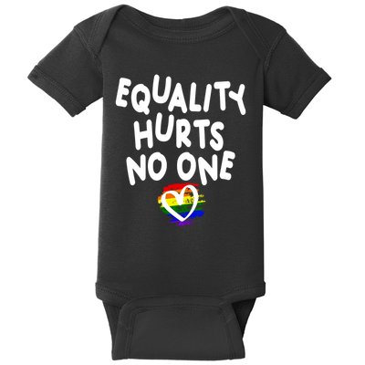 Equality Hurts No One Baby Bodysuit