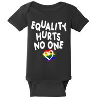 Equality Hurts No One Baby Bodysuit