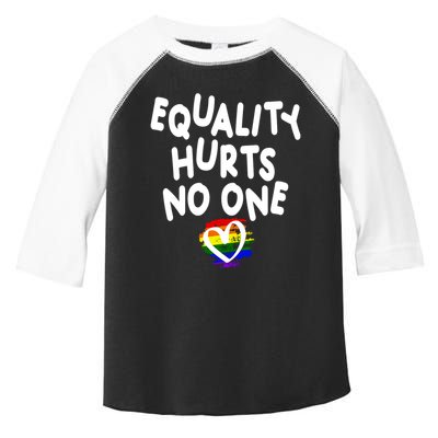 Equality Hurts No One Toddler Fine Jersey T-Shirt