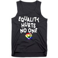 Equality Hurts No One Tank Top