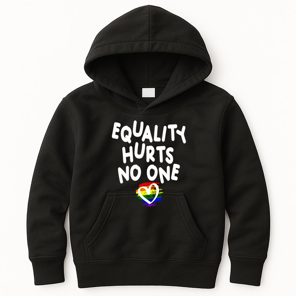 Equality Hurts No One Kids Hoodie