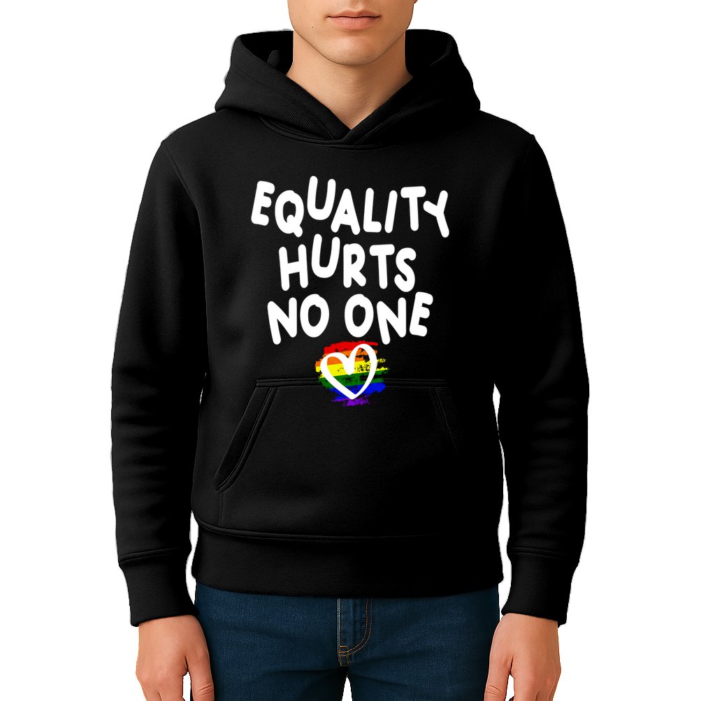 Equality Hurts No One Kids Hoodie