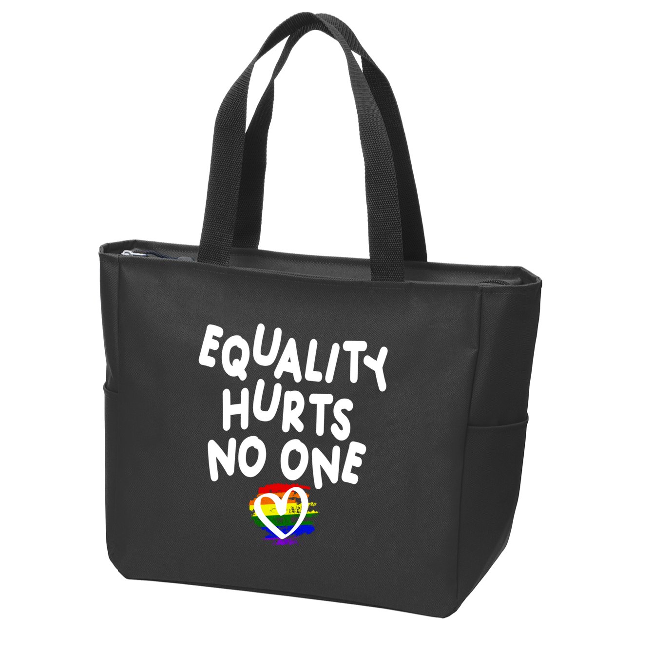 Equality Hurts No One Zip Tote Bag