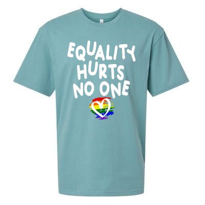 Equality Hurts No One Sueded Cloud Jersey T-Shirt