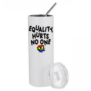 Equality Hurts No One Stainless Steel Tumbler