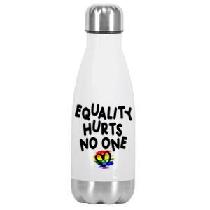 Equality Hurts No One Stainless Steel Insulated Water Bottle