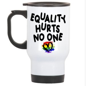 Equality Hurts No One Stainless Steel Travel Mug