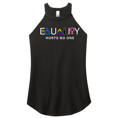 Equality Hurts No One Lgbtq Pride Human Rights Women’s Perfect Tri Rocker Tank