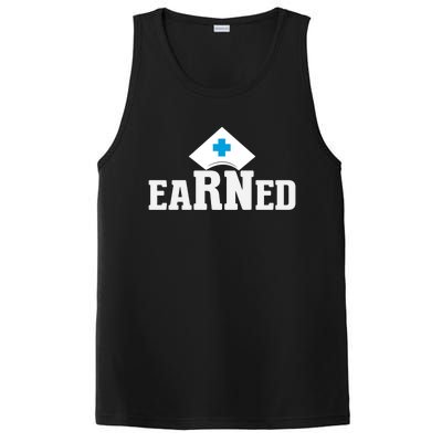 Earned Hospital Nurse Cna Medical Nursing Squad Rn Gift PosiCharge Competitor Tank