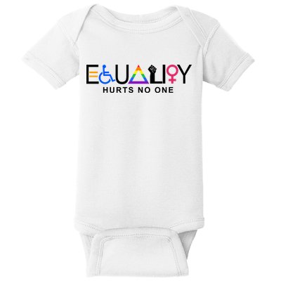 Equality Hurts No One LGBT Baby Bodysuit