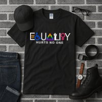 Equality Hurts No One LGBT Feminism BLM Tall T-Shirt