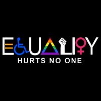 Equality Hurts No One LGBT Feminism BLM Premium T-Shirt
