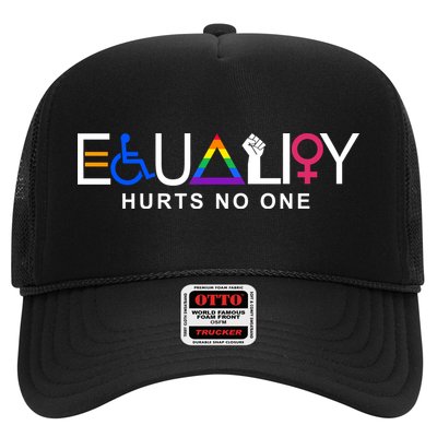 Equality Hurts No One LGBT Feminism BLM Trucker Hat