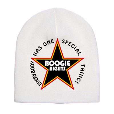 Everybody Has One Special Thing Boogie Nights Short Acrylic Beanie