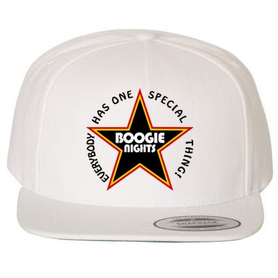 Everybody Has One Special Thing Boogie Nights Wool Snapback Cap