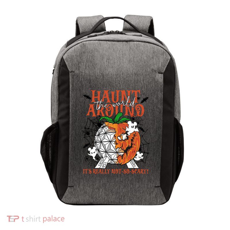 Epcot Halloween Pumpkin Haunt Around The World It’S Really Not Scary Bo Vector Backpack