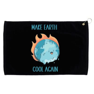 Earth Hu Protect Change Global Quotes Great Gift Grommeted Golf Towel