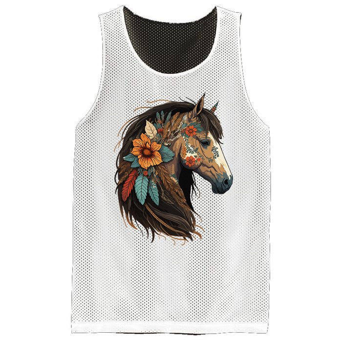 Equestrian Horse Portrait Western Cow Horseback Riding Mesh Reversible Basketball Jersey Tank