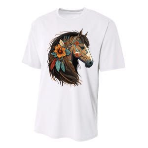 Equestrian Horse Portrait Western Cow Horseback Riding Performance Sprint T-Shirt