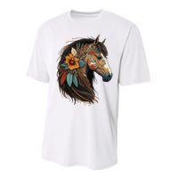 Equestrian Horse Portrait Western Cow Horseback Riding Performance Sprint T-Shirt