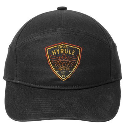 Explore Hyrule Patch 7-Panel Snapback Hat