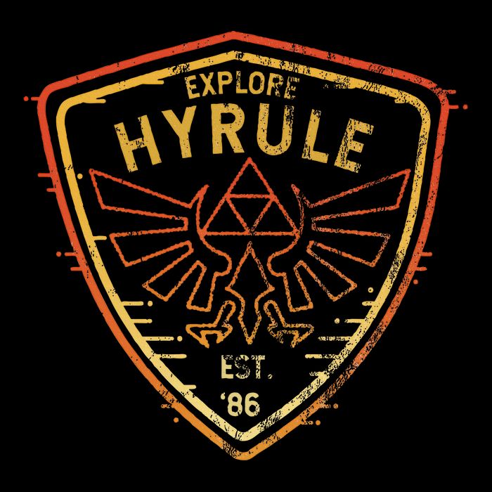Explore Hyrule Patch Bag