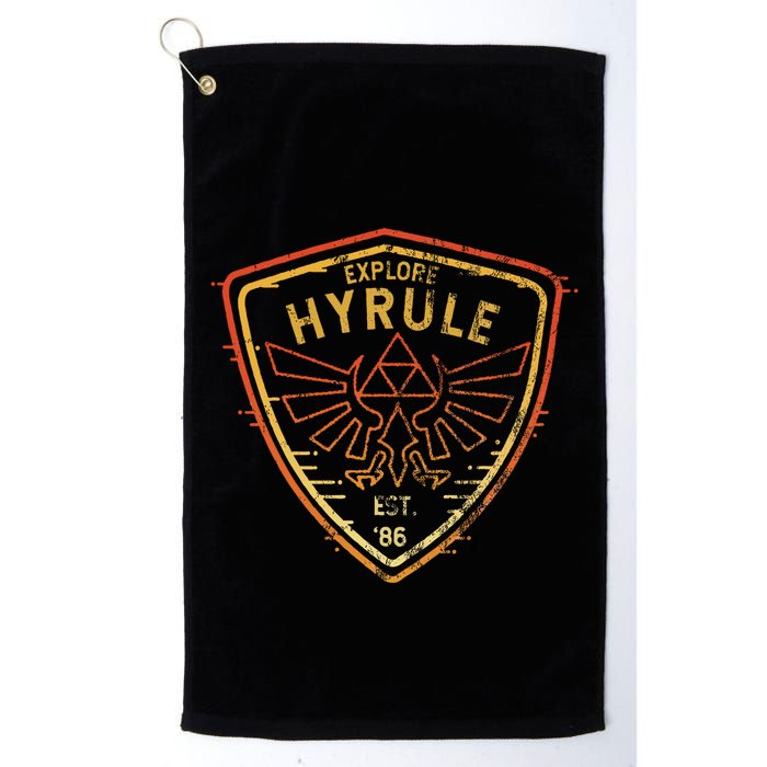 Explore Hyrule Patch Golf Towel