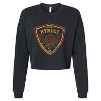Explore Hyrule Patch Cropped Pullover Crew