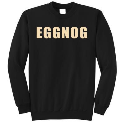 Eggnog Holiday Party Gift For Dairy Lovers Sweatshirt