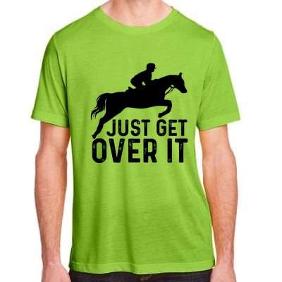 English Horse Riding Hunter Jumper Horseback Riding Great Gift Adult ChromaSoft Performance T-Shirt