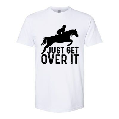 English Horse Riding Hunter Jumper Horseback Riding Great Gift Softstyle CVC T-Shirt