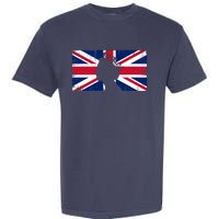 Elizabeth Her Royal Highness Queen Of England Flag Garment-Dyed Heavyweight T-Shirt