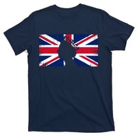 Elizabeth Her Royal Highness Queen Of England Flag T-Shirt