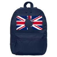 Elizabeth Her Royal Highness Queen Of England Flag 16 in Basic Backpack