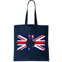 Elizabeth Her Royal Highness Queen Of England Flag Tote Bag